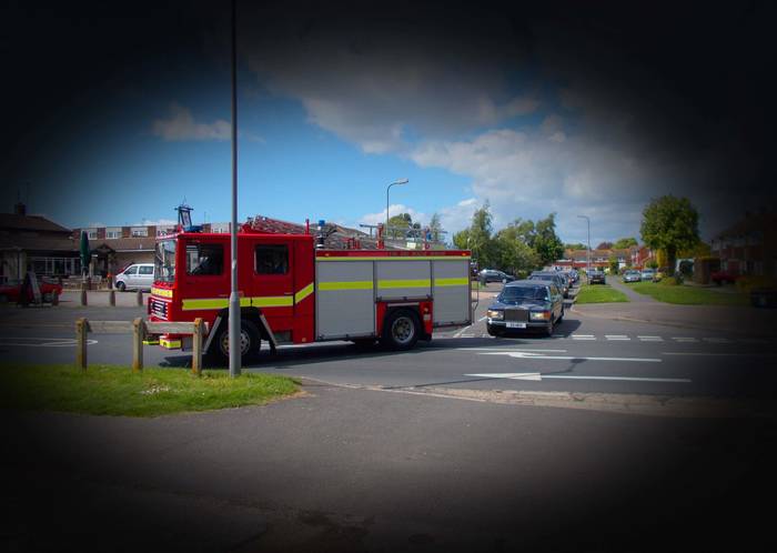 Fire Engine Hearse