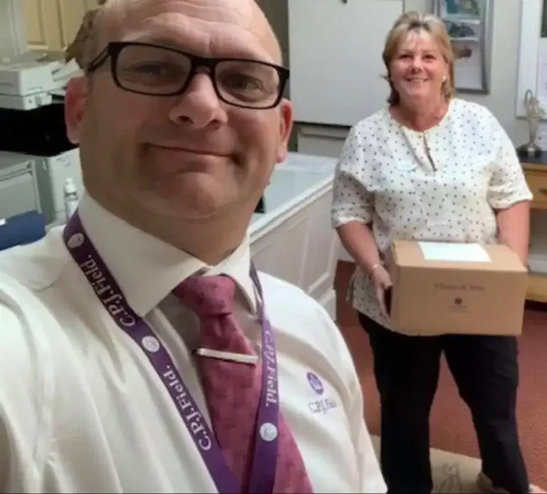 Care home care boxes, Eastbourne, 2020