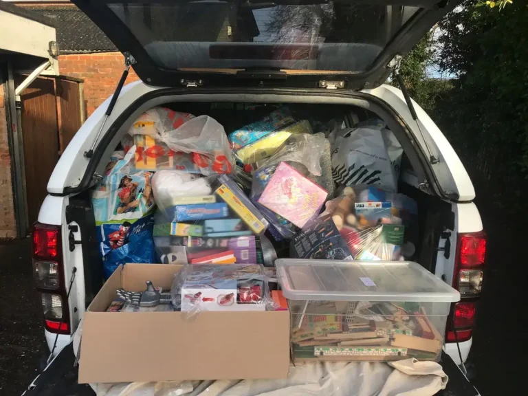 Christmas toy appeal, Amersham, 2020