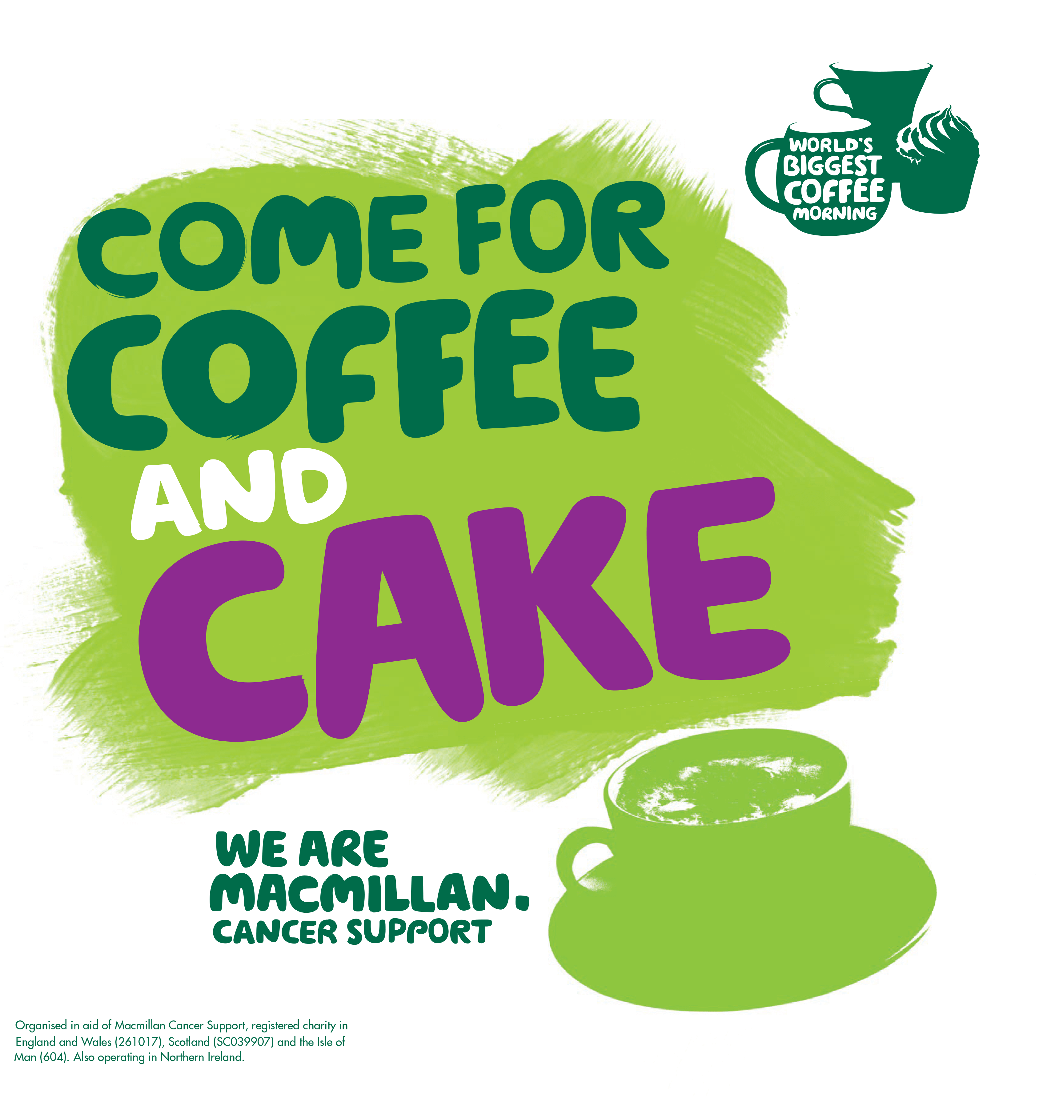 Macmillan Coffee Morning Poster