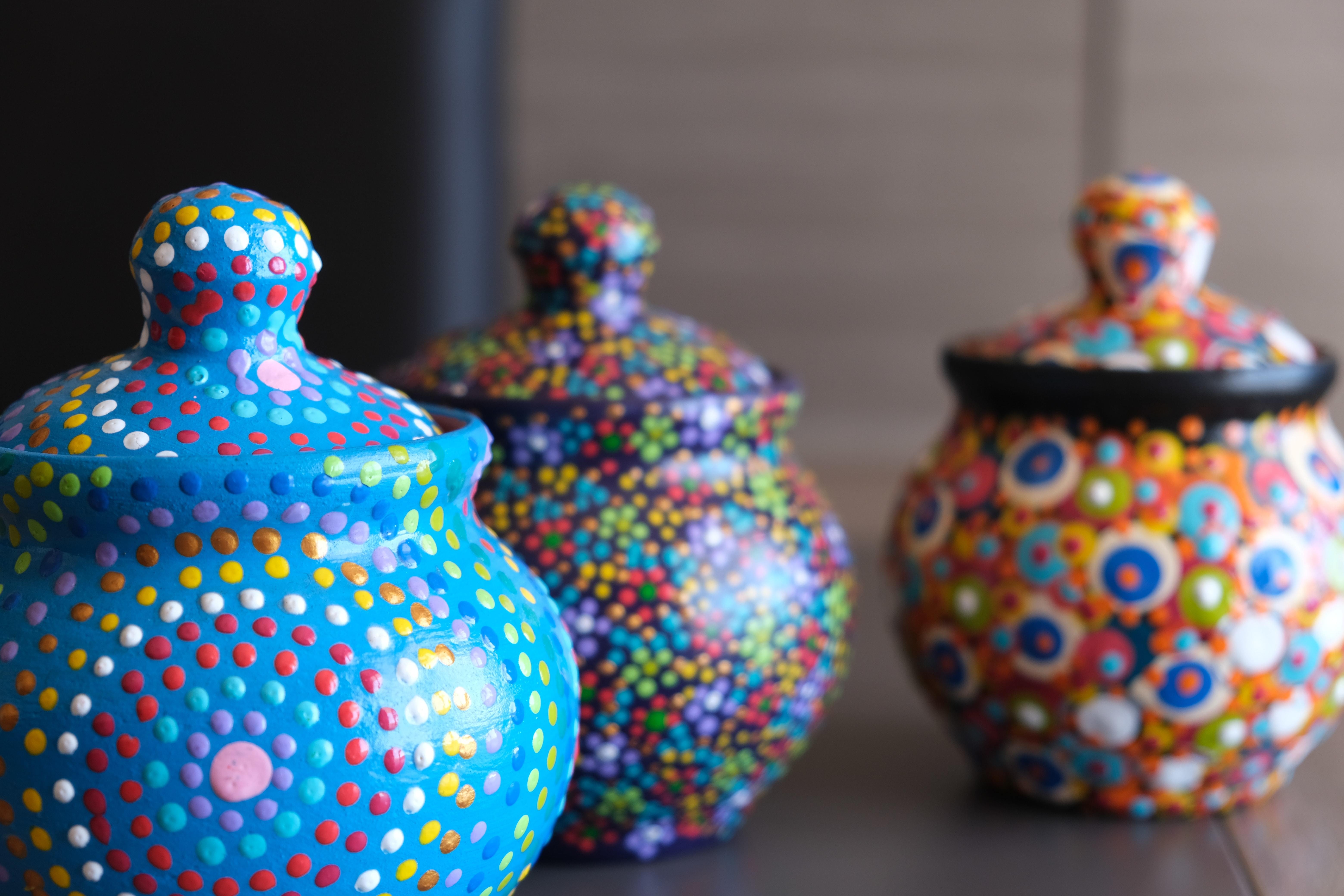 Colourful Urns For Ashes