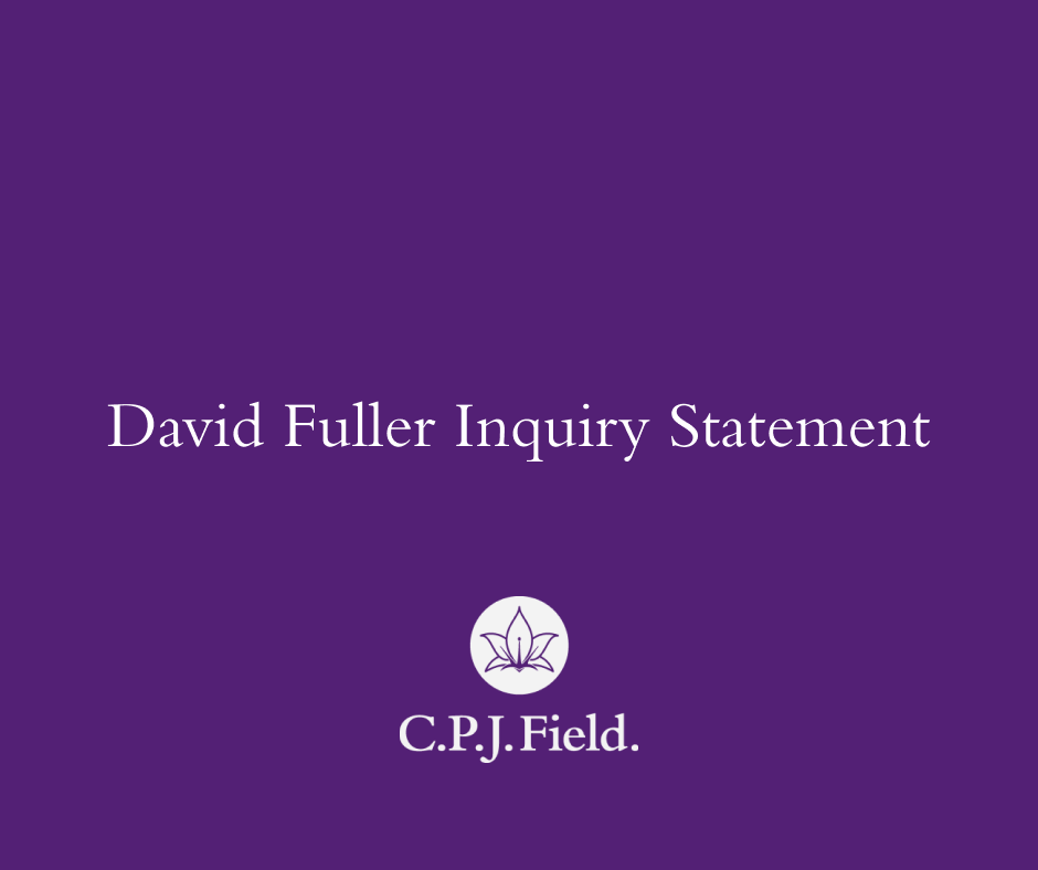 David Fuller Case Image Header